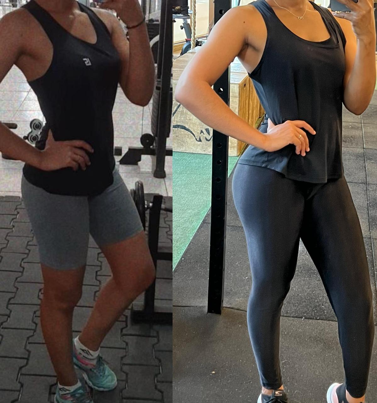 Resultado de 6 meses de treino