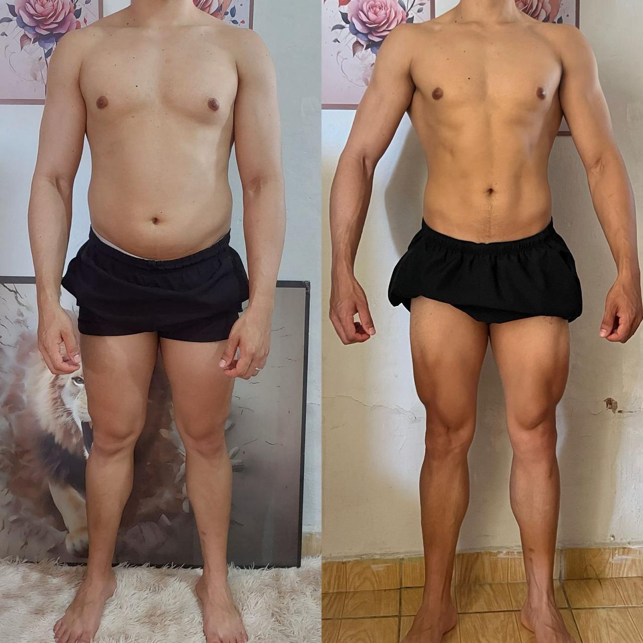 Resultado de 2 meses de treino