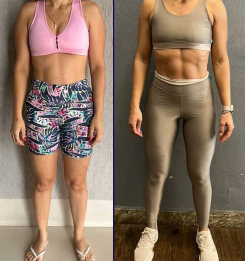 Resultado de 3 meses de treino